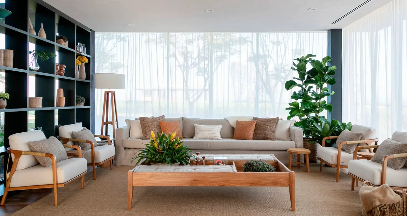 Living | JHSF Residence | Fazenda Boa Vista